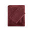 Drap-housse pour grand lit 4 pièces bourgogne 100% ultra doux et confortable brossé des deux côtés Draps-housse plats lavables à la machine 2 taies d'oreiller