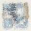 Décoration murale moderne peinte à la main bleue moderne, encadrée en verre, l 25,5 po x H 25,5 po, projet de rénovation intérieure en verre avec peinture, couleur, 25,5 po x 25,5 po, décoration intérieure