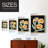 Pop Flowers I Framed Print - Solid Wood-1970878356