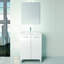 Logic 27.6'' W Single Vanity with Mirror-945854803