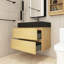 Meuble-lavabo simple avec plateau Lexius 30
