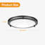 Plafonnier encastré 2 lumières Makayiah-107150840