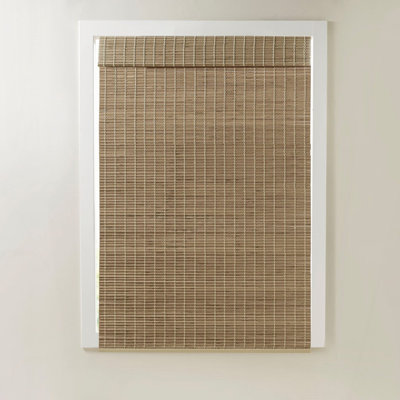 Bamboo Light Filtering Roman Shade 64"L