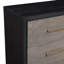 Table de chevet 2 tiroirs 1pc
