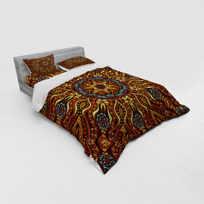 Ensemble de housse de couette ethnique