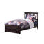 Lit de base en bois massif Brunelle avec pied de lit assorti-546309035-546309036