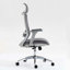 Chaise de bureau en filet à haut dossier-84350874-84350873