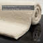 Handgefertigter Teppich Pinney aus Wolle in Beige-33012839