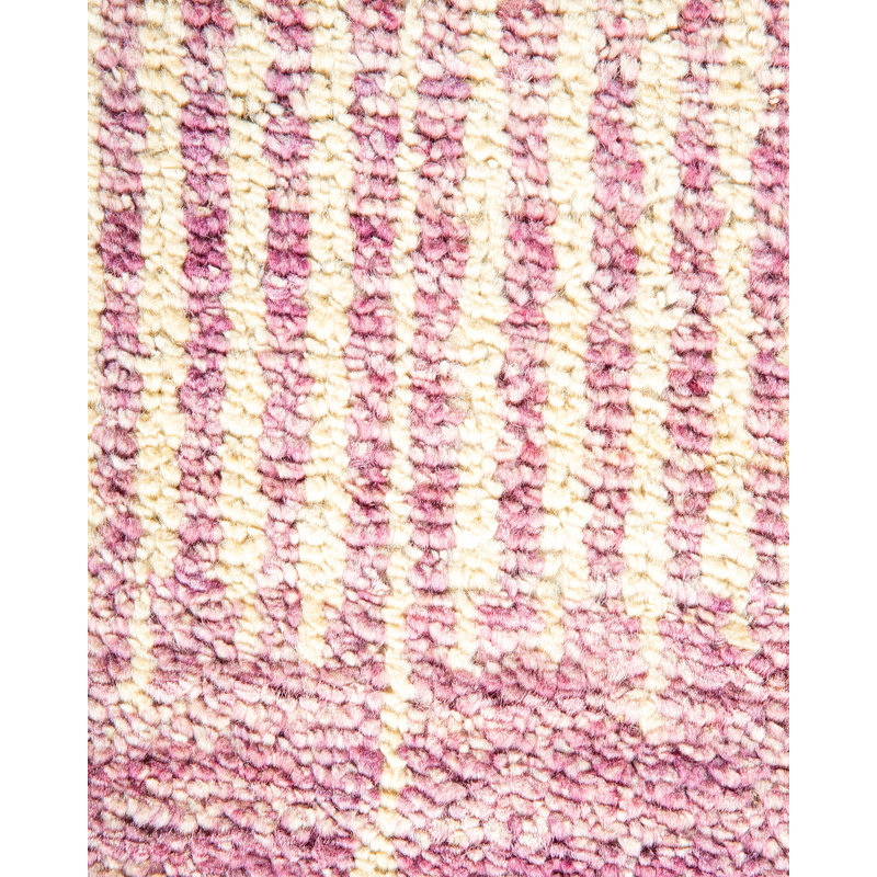 Contemporary One-of-a-Kind 6' 2" X 9' 4" Hand Knotted Area Rug