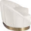 Saldana 79" Velvet Curved Loveseat-1426530201