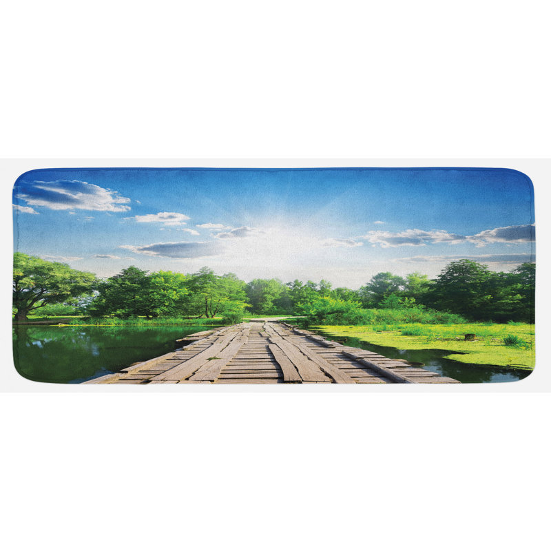 Tapis de cuisine nature
