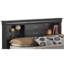 Grand lit de rangement traditionnel noir avec élégance-704579501-704579500