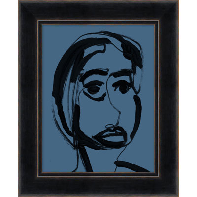Portrait bleu 6