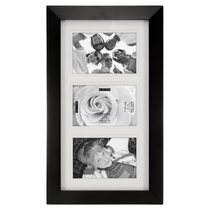 7x14 Frame for Three 4x6 Pictures White Wood (10 Pcs per Box)