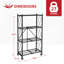 Support de rangement en métal avec roues Origami R4-WR-829375103
