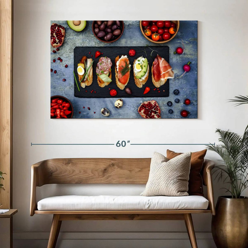 Yarlin Bruschetta Platter, 32" H x 48" W