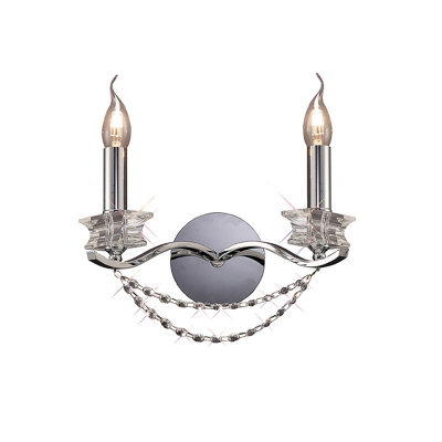 Valley Candle Wall Light