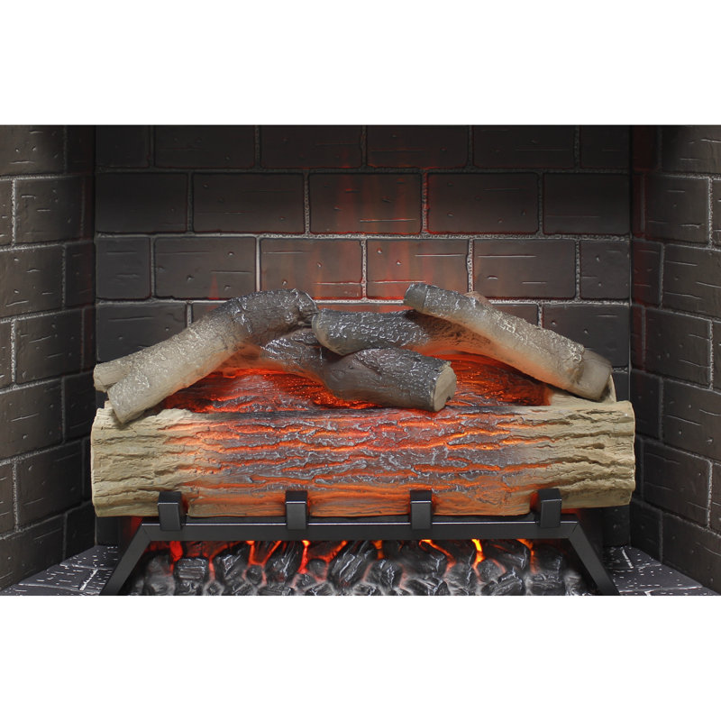 28 Inch Electric Fireplace - Antique Black, 1500W Heating, 4 Flame Colors, Adjustable Brightness, Remote Included, /Ul , Wall Mountable With Brightness Infrared, Heat, 3 Speeds, Double , Timing