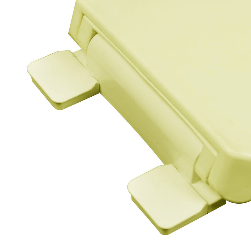 Round Toilet Seat and Lid, Citron Yellow