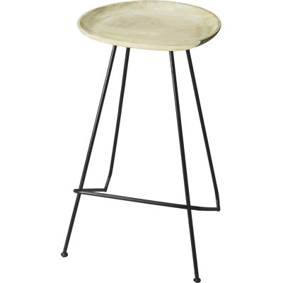 Counter Stool with Metal Frame