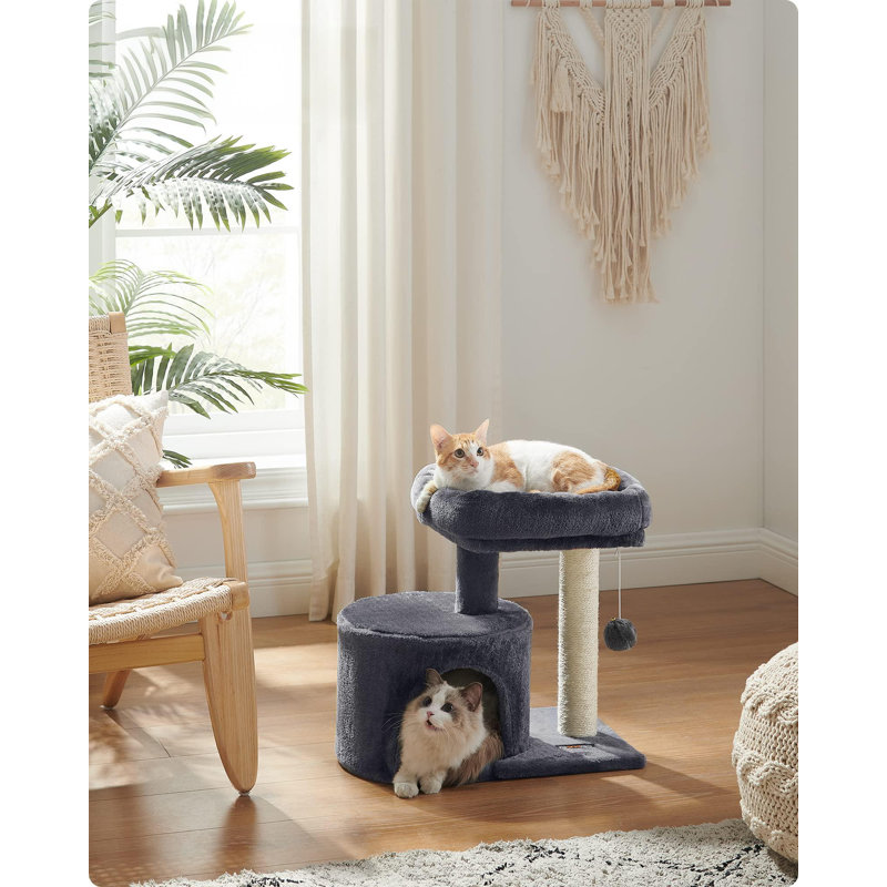 Cat Tree Tower With Sisal Scratching Post, Cat Condo
