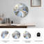 Horloge murale en verre Winter Bridge-600359978