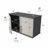 Inval Kratos 5 Piece Garage Storage System