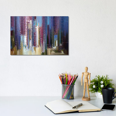 City Romance 1 Piece Painting on Canvas
