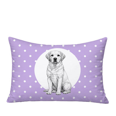 Oreiller réversible intérieur / extérieur Labrador Retriever