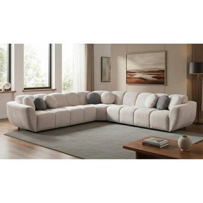 Rosse Beige Sectional
