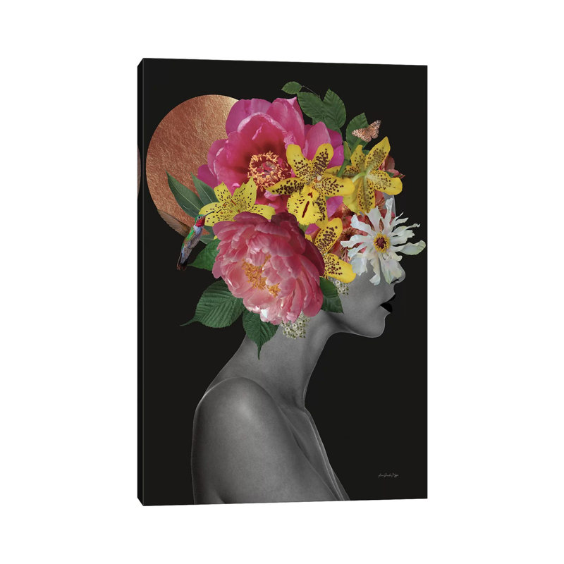 Corinne by Ana Paula Hoppe - Wrapped Canvas Painting, 30.48cm H x 20.32cm W x 1.91cm D
