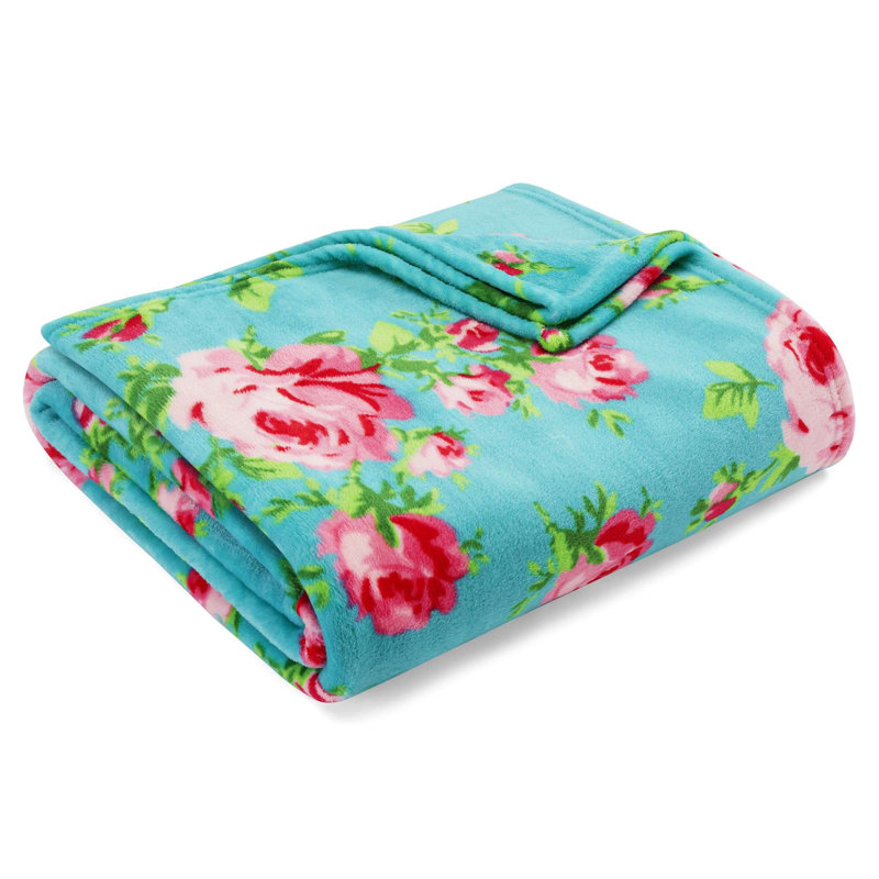 Couverture en peluche ultra douce Betsey Johnson, Simple