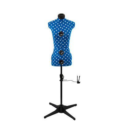 Sewing Online Duckegg Polka Collection Dress Form