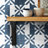 Tantan 8" x 8" Cement Patterned Wall & Floor Tile-70631991