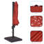 Parasol en porte-à-faux 132 "avec base Deairah-1848810084