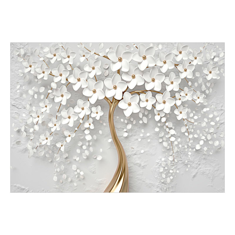 Murale lisse, 124" L x 177" W, Traditional Unpasted