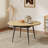 Extendable Round Dining Table For 4-8 People, Oval Dining Table