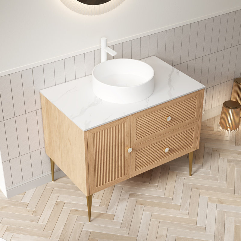 Meuble-lavabo simple 36 po avec comptoir