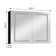 Caity 48'' W Mirrored Medicine Cabinet with LED Lights