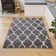 Anouck Geometric Shag Area Rug