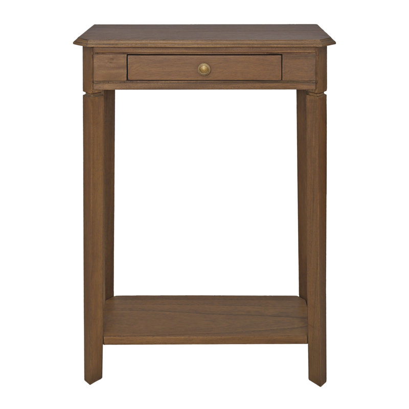 Console 2 tiroirs Mariyah, Brun