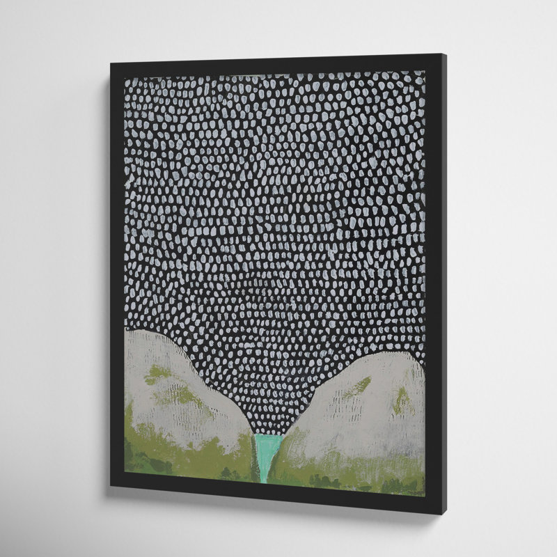 Starscape 1 Print by Andrea Stokes, Black Framed, 25" H x 20" W
