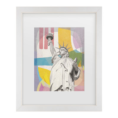 Bolog Aylin Demir Liberty Matted Framed Art