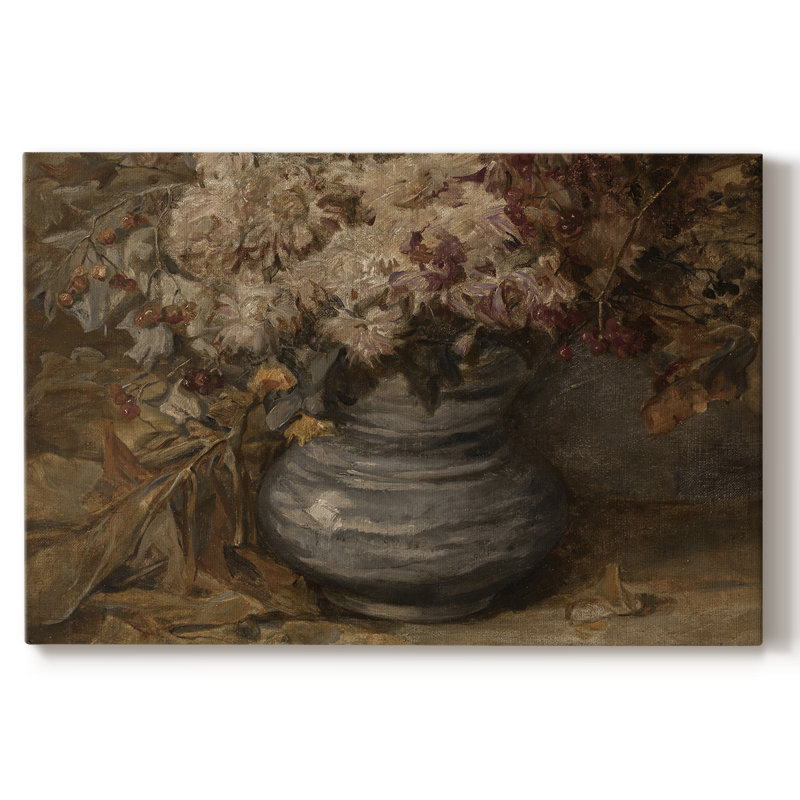 Motif floral rétro-XCI -Galerie, 18 x 27