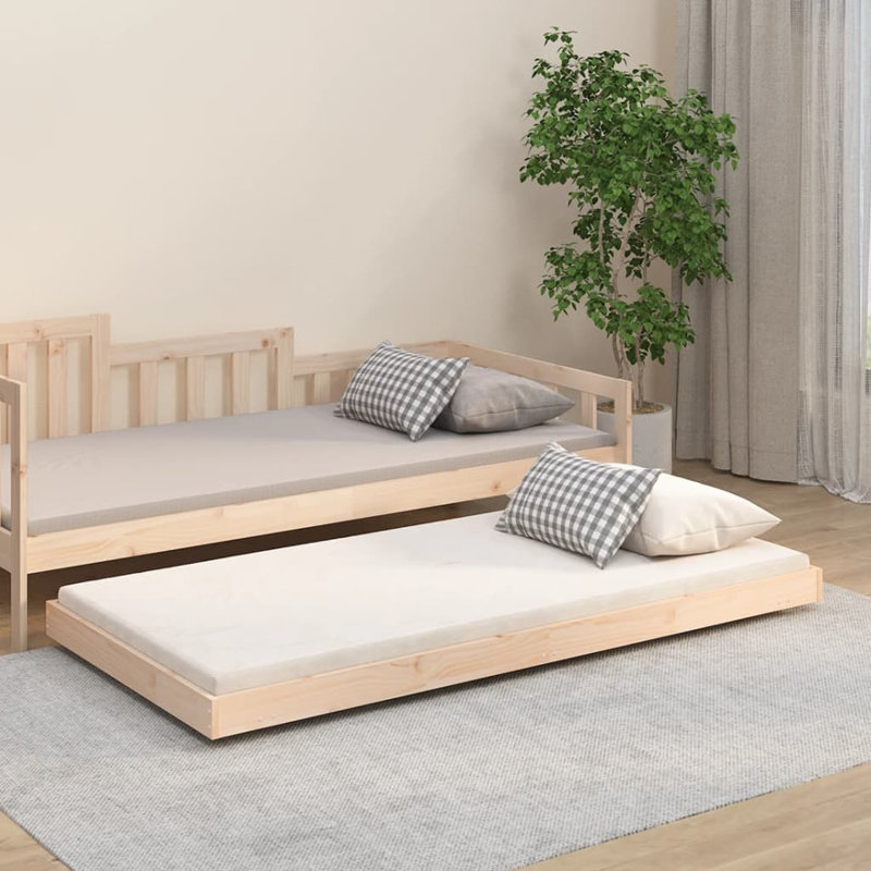 Pente Solid Wood Bed, Oak, Small Single (2'6)