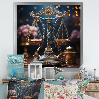 Spiritual Balance I - Astrology, reproduction d'art sur toile