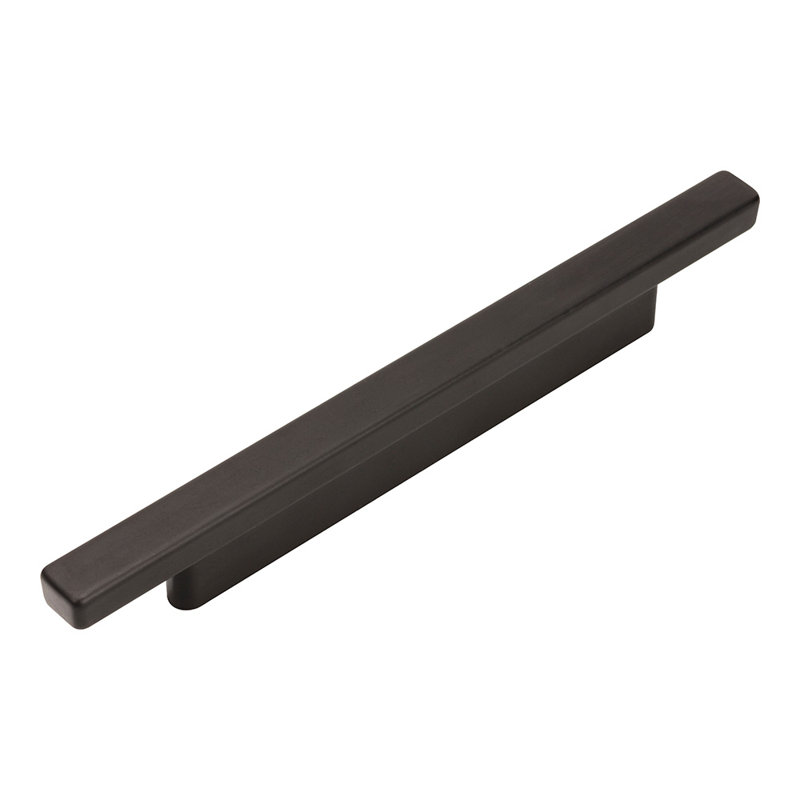 Tom Tom Bar pull, Matte Black, 3"