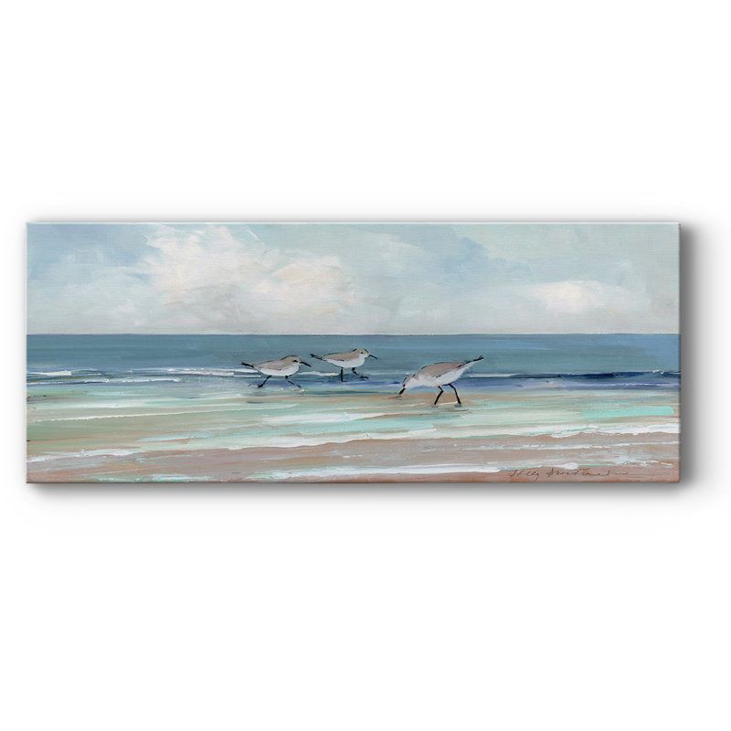 «Shore Cherchant I» sur toile, H 8 po x l 20 po x P 1,5 po
