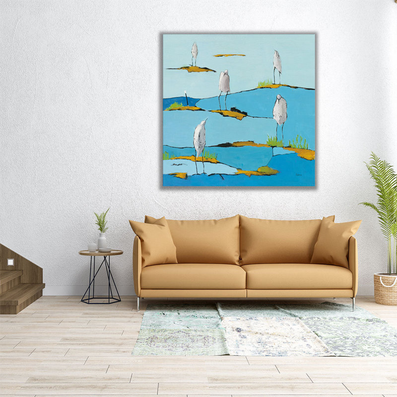 Beach Bums - reproduction d'art sur toile, H 30 po x l 30 po