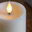 Unscented Flameless Pillar Candle with Plastic Holder-1307060538